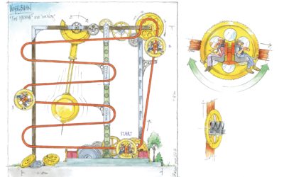 „Roller Ball“: The imaginative Family Coaster with a swinging Freefall experience