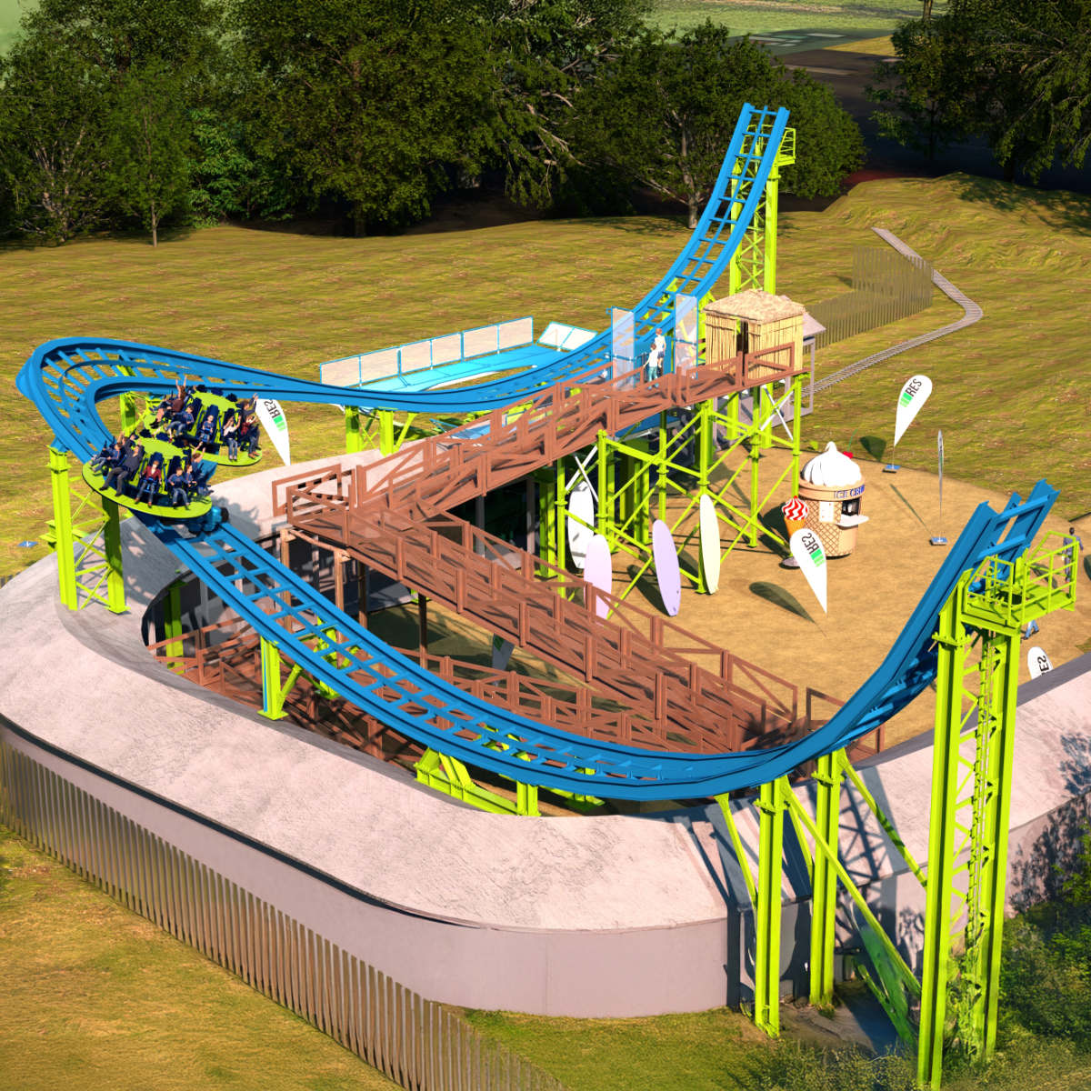 RES RIDES ANNOUNCES THE ALL-NEW WAVE TWIST L COMING TO ADVENTURELAND LONG ISLAND FOR THE 2025 SEASON!